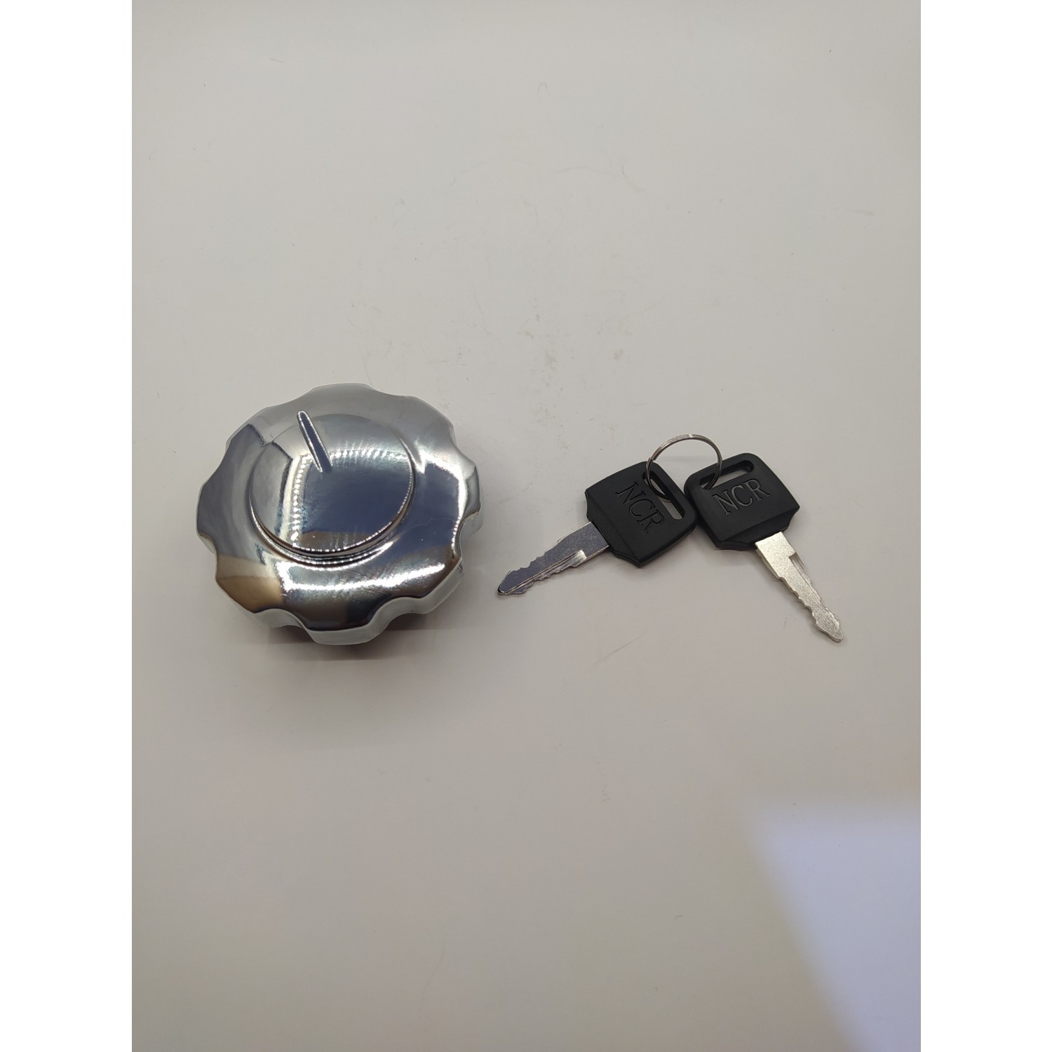 NCR CG 125 BENZİN DEPO KAPAĞI NİKEL