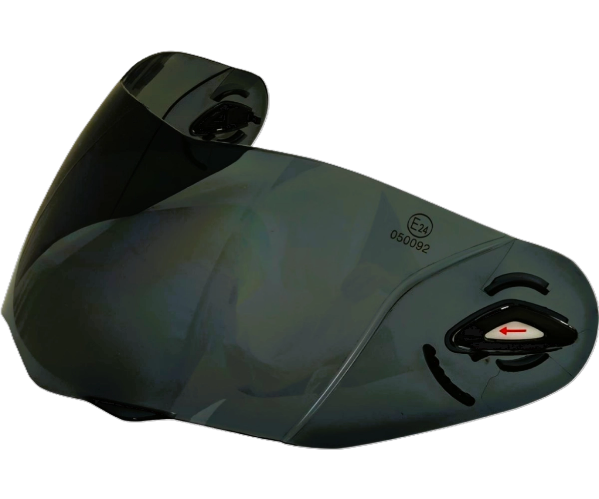 NCR 158 Çene Açılır Kask Siyah Vizör Camı