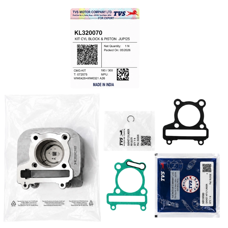 GTEM Tvs Jupiter 125 Silindir Piston Sekman Seti KL320070 