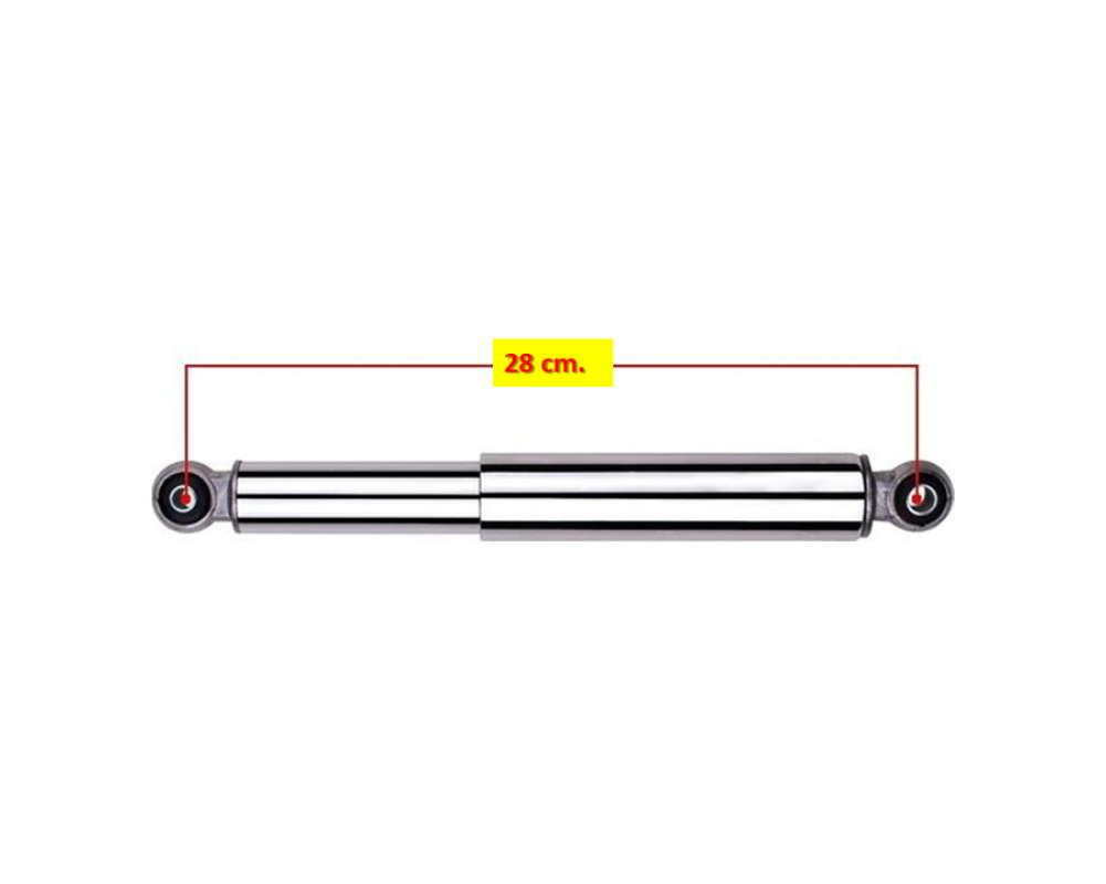 GMS Mobilette - Fındık Amortisör Takım 28 cm. Nikel