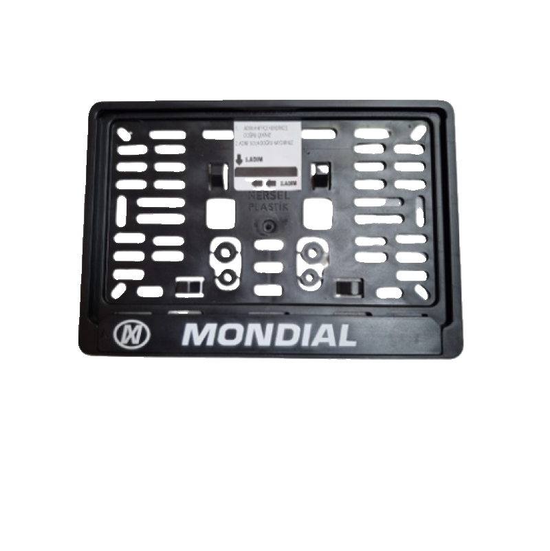 Monero MONDIAL Baskılı Motosiklet Plakalık