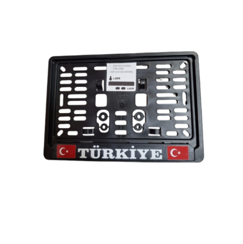 Monero TÜRKİYE Baskılı Motosiklet Plakalık