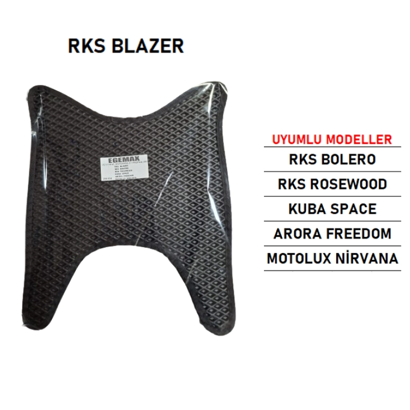 EGEMAX Rks Blazer Bolere Rosewood Uyumlu Paspas 