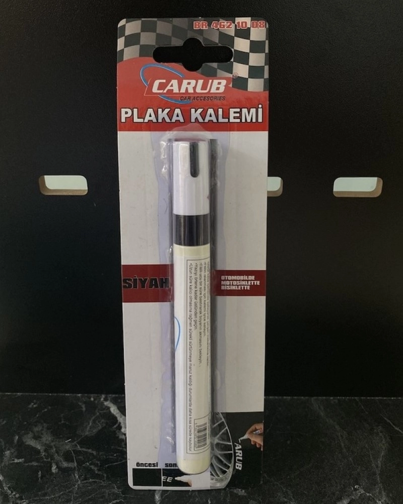 CARUB Plaka Boyama Kalemi Carub Siyah