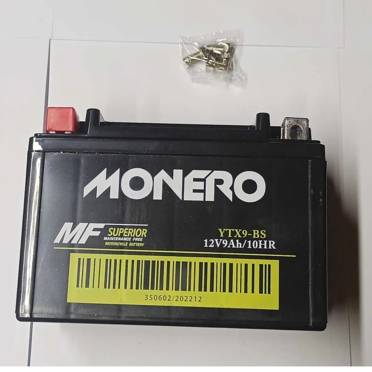 Monero Akü Ytx9a-bs 12v9ah Mondıal Zat 150