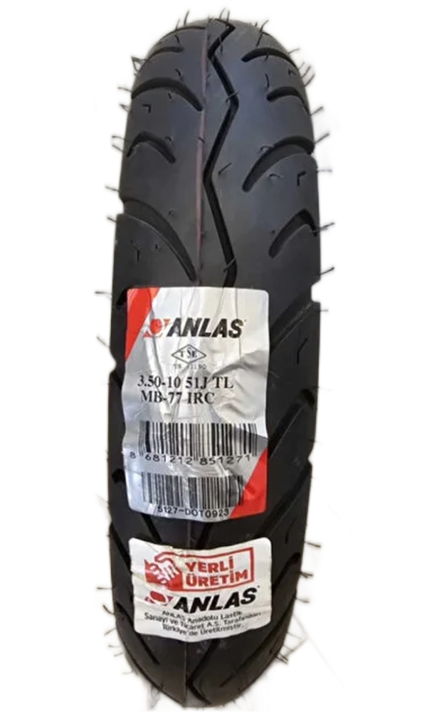 ANLAŞ Küba Blueberry Brillant 125 Pro Ön 3.50- 10 Arka 3.50- 10 MB77 Anlaş İrc set