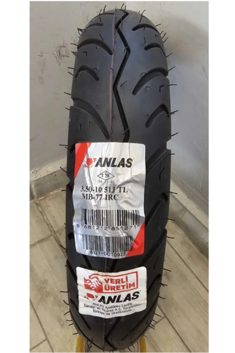 Anlaş/Irc Anlas IRC Set Arora Special 110 90/90-12 ve 3.50-10 MB77 Ön Arka Set