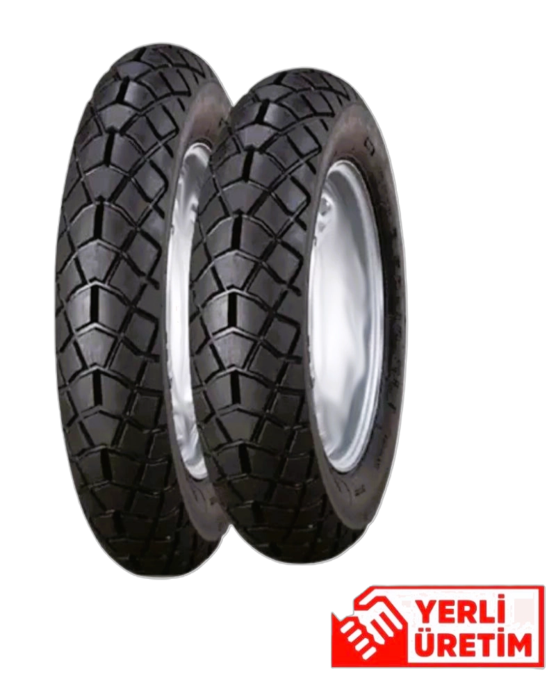 ANLAŞ Honda Activa S Fizy Ön 90/90-12 ve Arka 3.50-10 MB79 Anlaş İrc Set