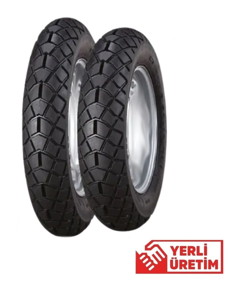 ANLAŞ Honda Activa S Fizy Ön 90/90-12 ve Arka 3.50-10 MB79 Anlaş İrc Set
