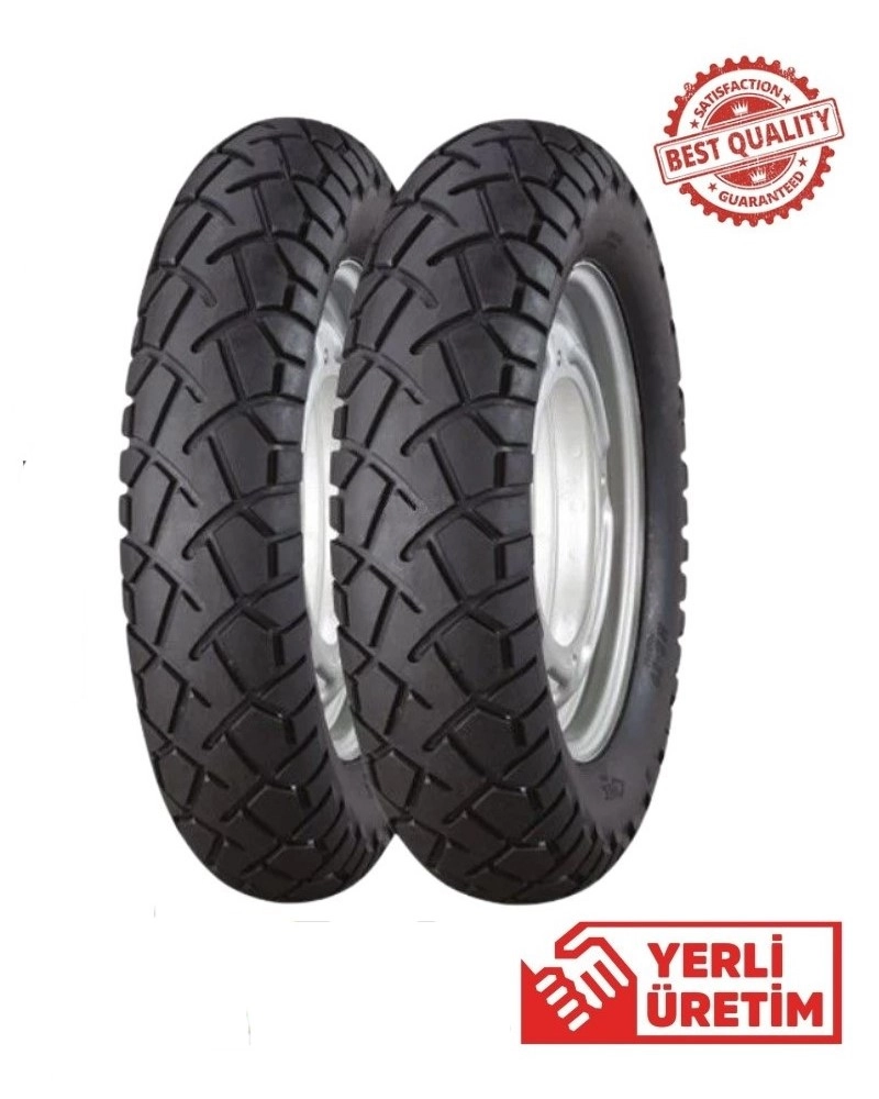 Anlaş/Irc Anlas Takım Mondial Fury 110 90/90-12 ve 3.50-10 MB80 Ön Arka Set