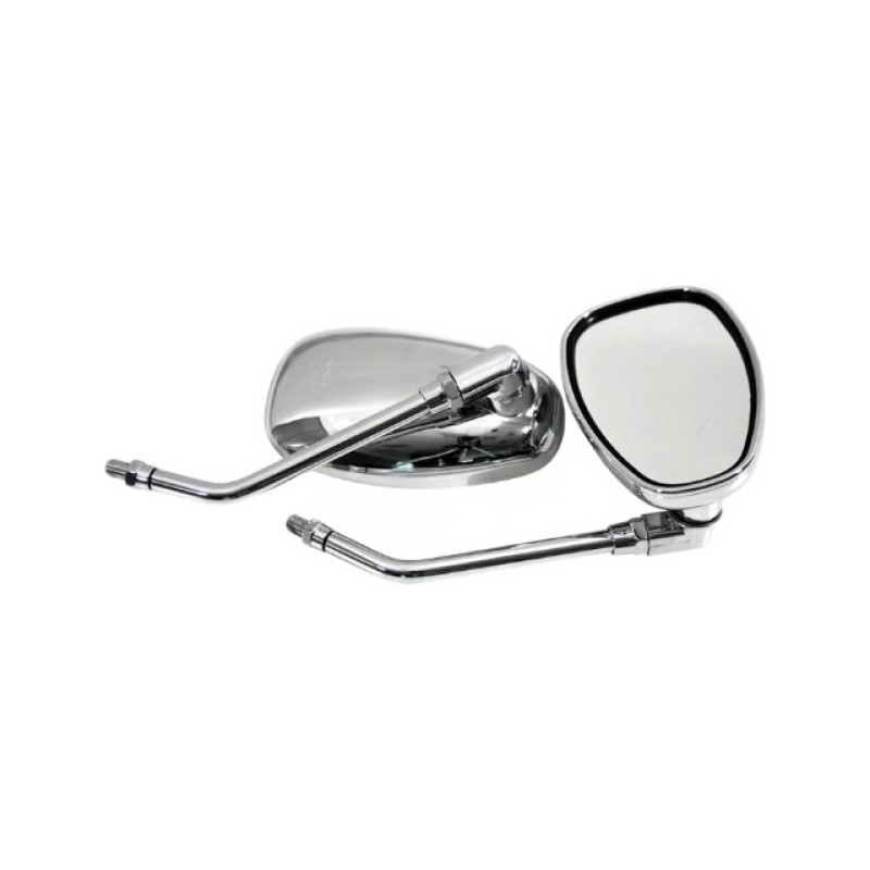 GTEM MONDİAL 125 KT 150 KT AYNA TAKIMI OVAL NİKEL 10 MM