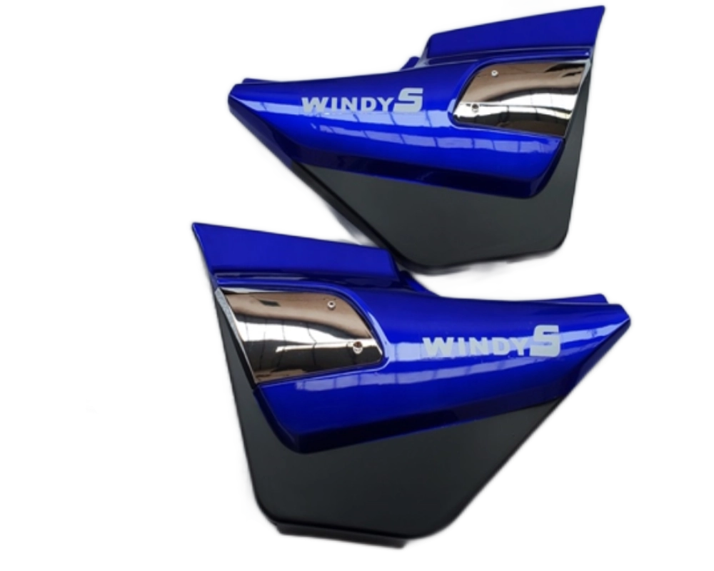 GTEM Kanuni Windy S Yan Kapak Sağ Sol Takım Mavi