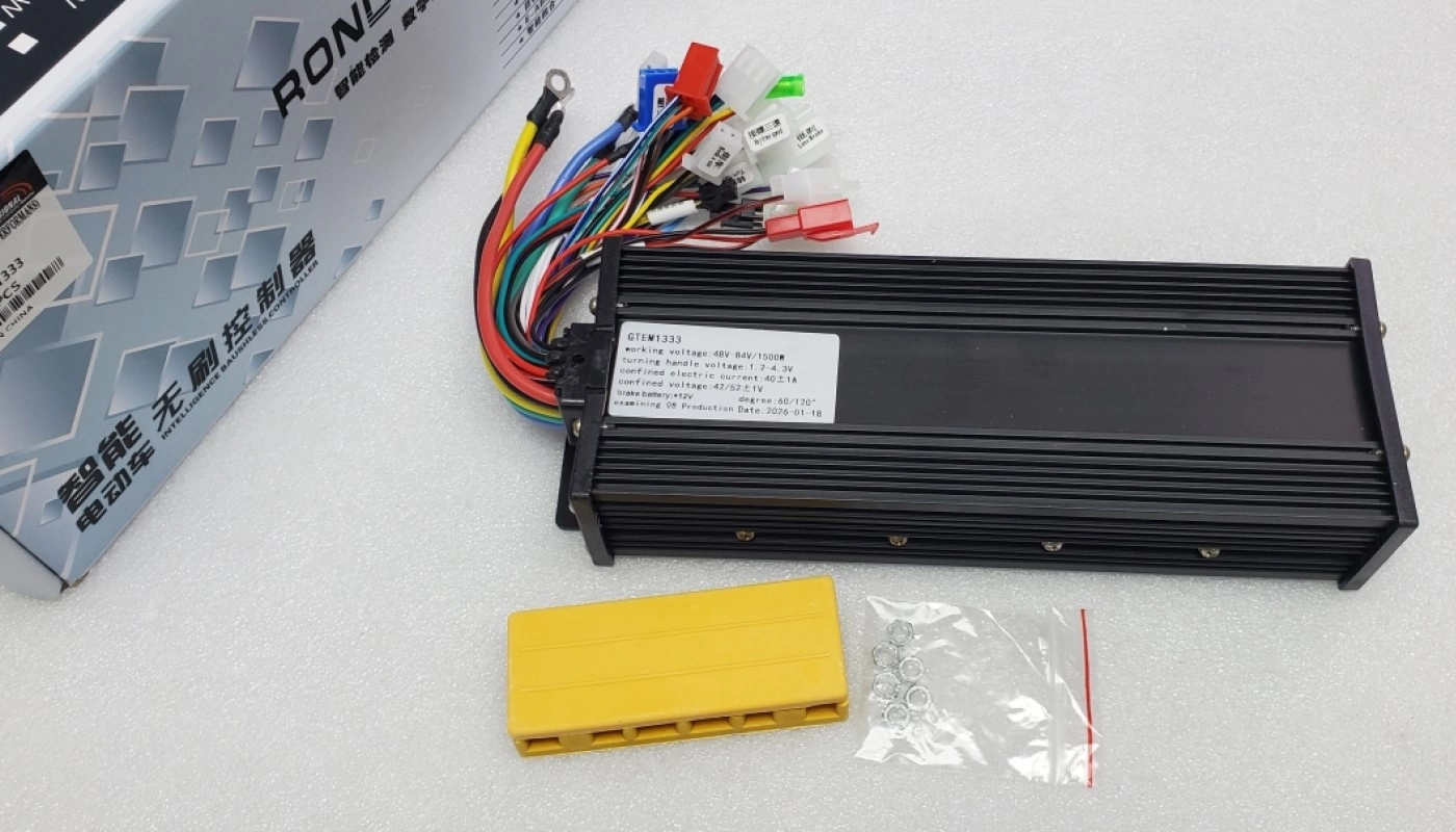 GTEM 48v-60v-72v-84v Elektrikli Bisiklet Akıllı Kara Beyin Performans Yıldırım 1500w