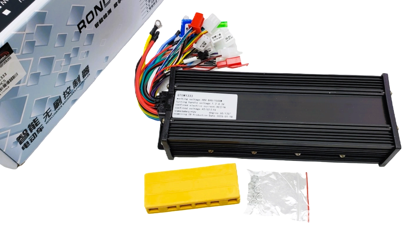GTEM 48v-60v-72v-84v Elektrikli Bisiklet Akıllı Kara Beyin Performans Yıldırım 1500w