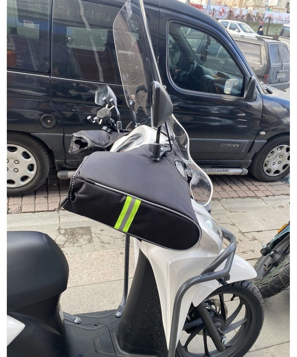 Monero Honda Dio Uyumlu Scooter El Koruması Reflektörlü