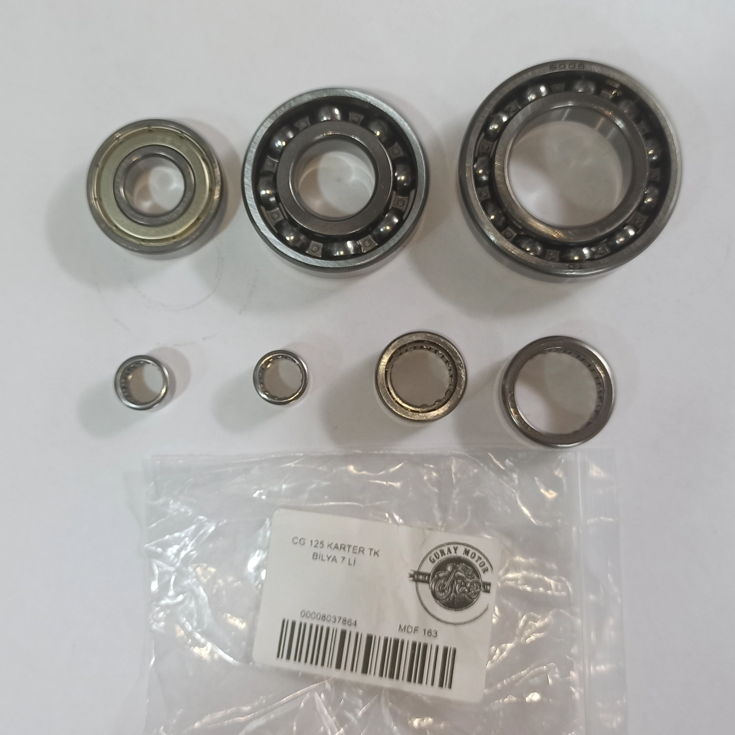 MSR Çita Cg 125 150 Drift Mh 125 L Uyumlu Kartel Bilya Takımı