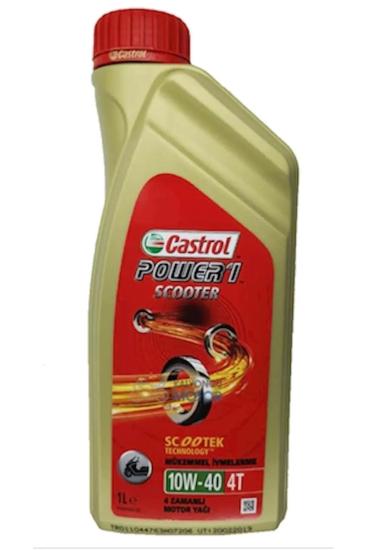 CASTROL Castrol Power 1 Scooter 4t 10w-40 4 Zamanlı Motosiklet Yağı 1 Lt