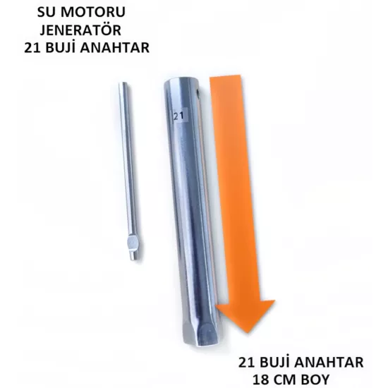 GTEM SU MOTORU BUJİ ANAHTARI 18/21 