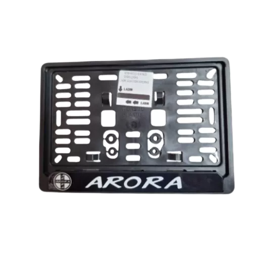 Monero Arora Baskılı Motosiklet Plakalık 