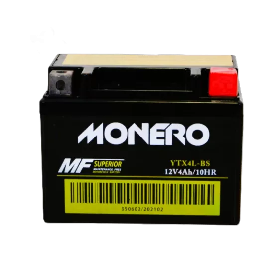 Monero Akü YTX4L Bs 12v4ah Altai Tank X 125