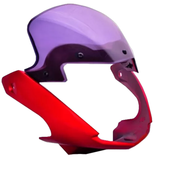 Monero YAMAHA YBR-K ESD FAR MUHAFAZA ve CAMI KIRMIZI