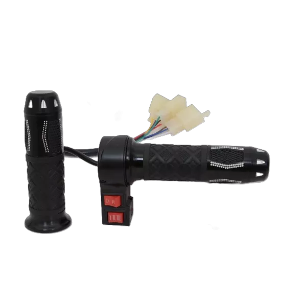 Monero Elektrikli Bisiklet Gaz Kolu 3 Tekerlekli Uyumlu İleri Geri 3 Vites 