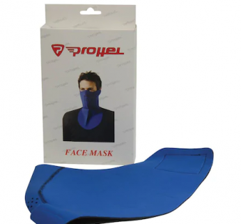 PROHEL MASKE UZUN GENIS ÇİFT TARAFLI MAVİ/SİYAH