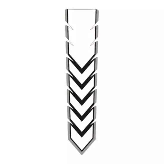 GOGO Cup Cg Drift Ybr Cbf Uyumlu Universal Ön Çamurluk Şeridi Beyaz