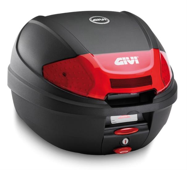 GİVİ GİVİ  30 LT E300N KIRMIZI MOTOSİKLET ARKA ÇANTA TOPCASE