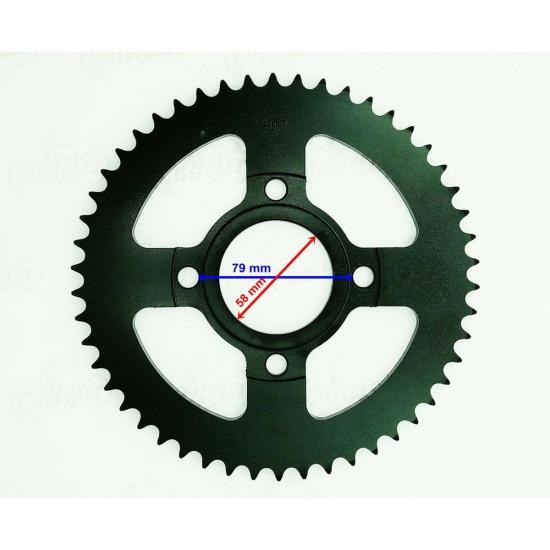 GMS Cross Cg 125 150 Arka Dişli 50T Takozlu Göbek İçin