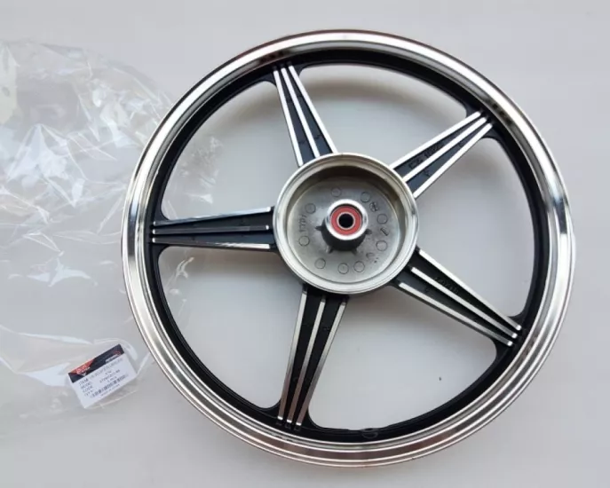 GTEM Küba Cg Mondial Superboy Arka Çelik Jant Siyah Büyük Kampanalı Kaprinli