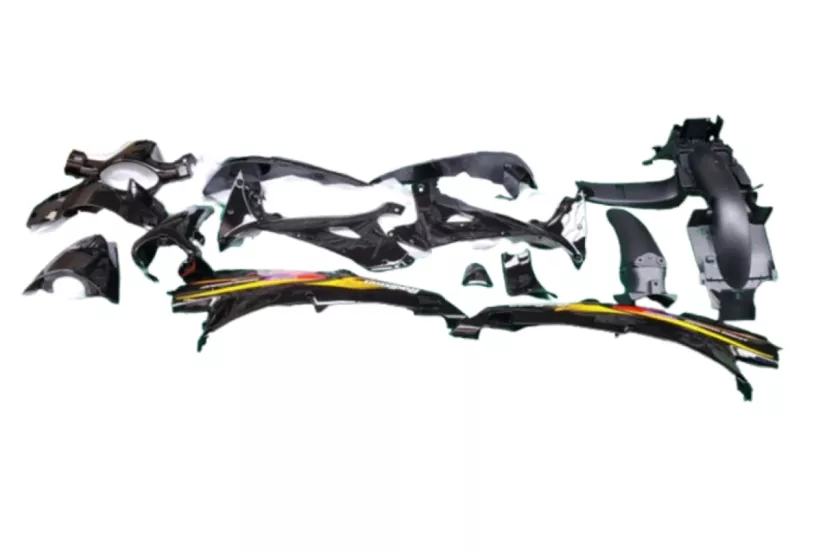 GTEM Motoran Torro 100 Kaporta Seti Siyah