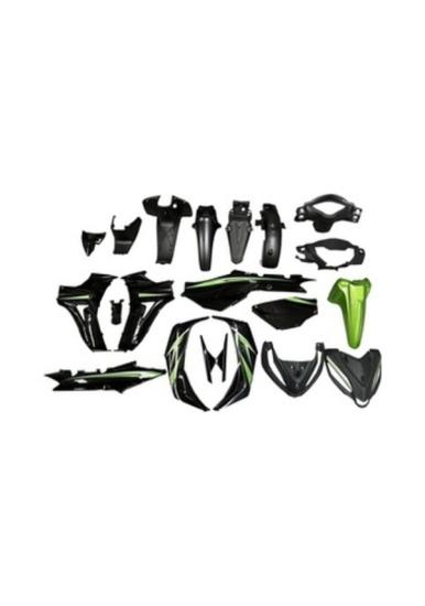 ATL Rks Sniper 100 Kaporta Seti Yeşil Siyah 20 Parça