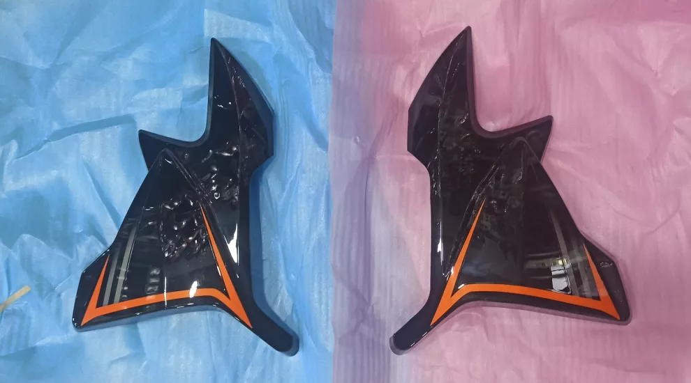 ATL Küba TK 03 Depo Altı Yan Kapak Sağ Sol Turuncu Siyah