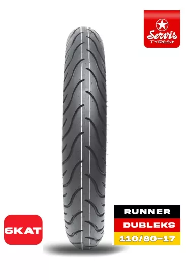 Servis 110*80*17 Servis Tyres Runner 6 kat Dubleks Lastik